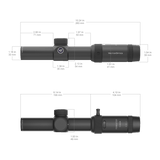 Vector Optics Forester 1-4x24SFP kiväärin tähtäin 