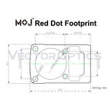 Vector Optics Raivo 1x22x26 MOS punapiste 