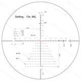 Vector Optics Veyron 3-12x44IR SFP kompakti kiväärin tähtäin 