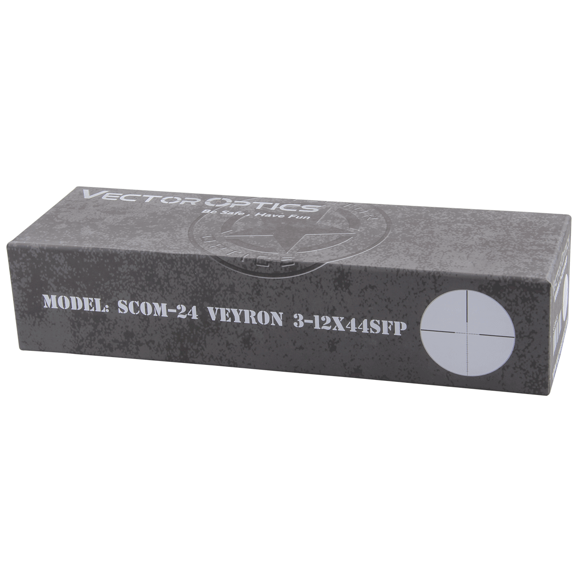 Vector Optics Veyron 3-12x44 SFP kompakti kiväärin tähtäin 