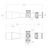 Vector Optics Veyron 4-16x44IR SFP kompaktikiväärin tähtäin 