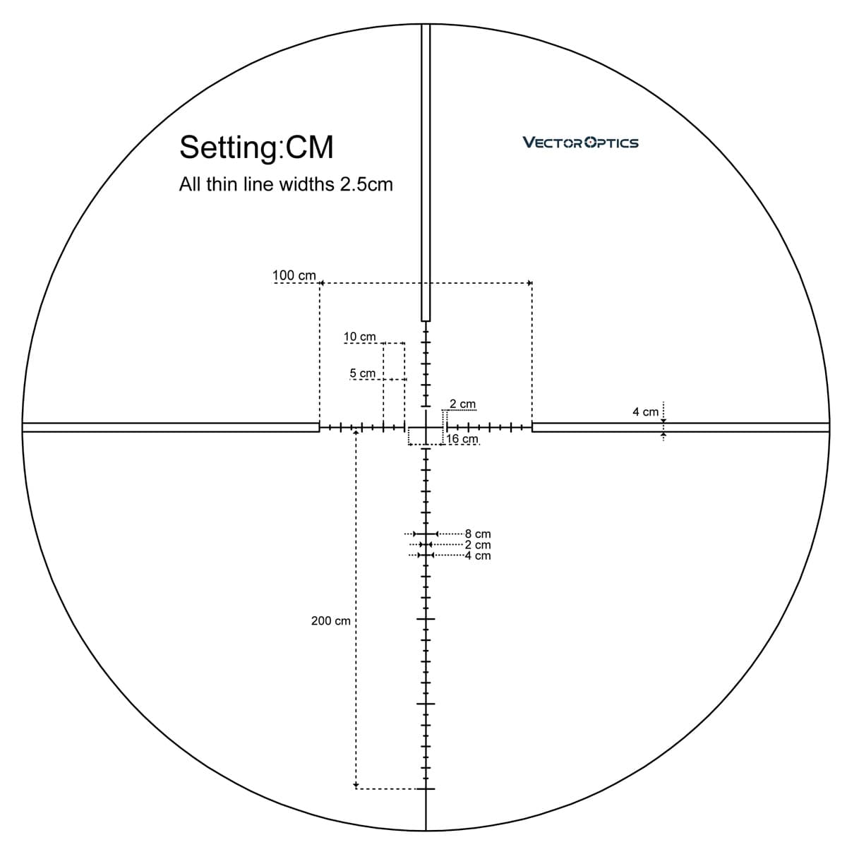 Vector Optics Veyron 6-24x44 FFP kiväärin tähtäin 