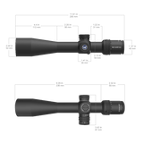 Vector Optics Veyron 6-24x44IR SFP kompakti kiväärin tähtäin 